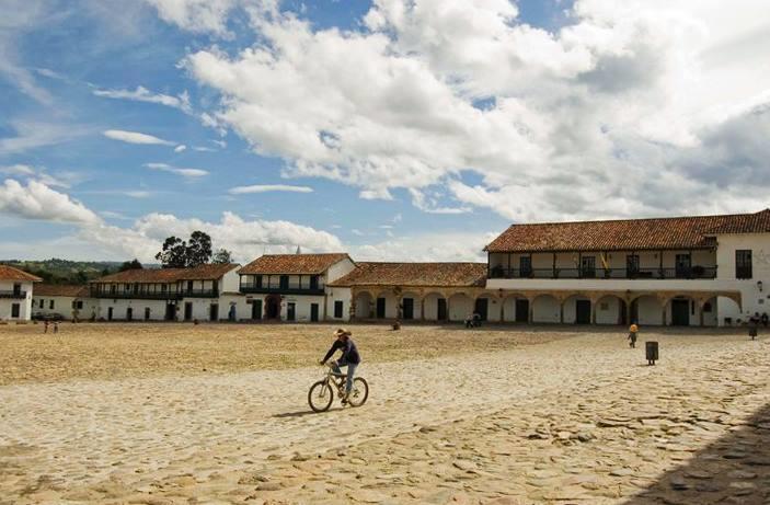 Casa Hostal Виля Де Лейва Екстериор снимка